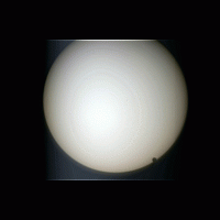 Venus over the sun
